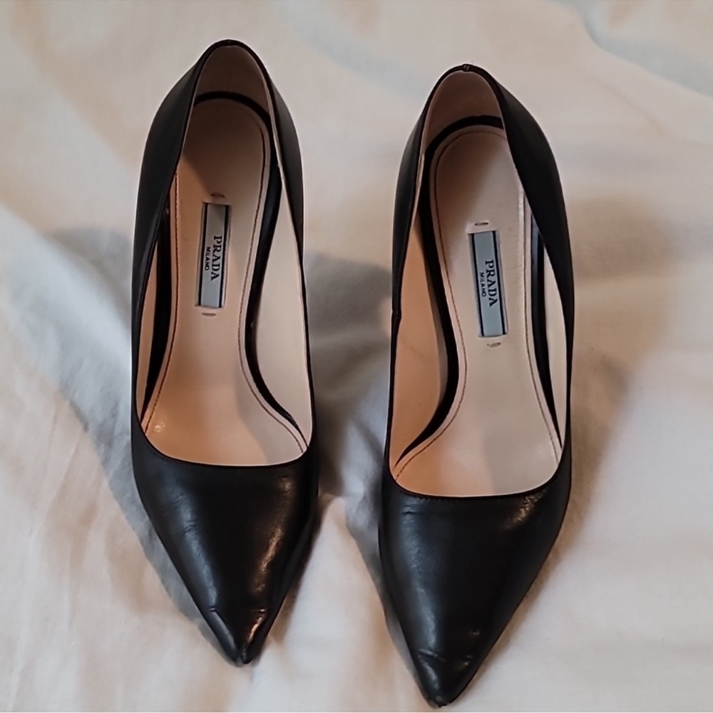 Prada Classic Black Women's Heels